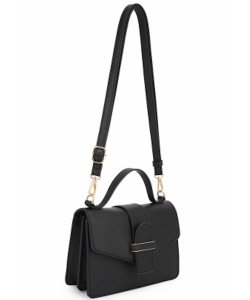 Ellie Fashion Crossbody Bag KZS-20199 BLACK
